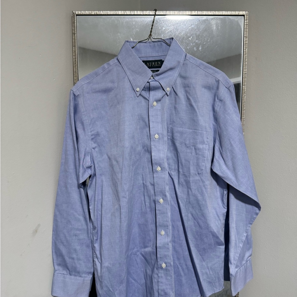 Ralph Lauren Light Blue Button Dress Shirt